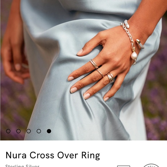 Monica Vinader sterling silver ring - Picture 11 of 11